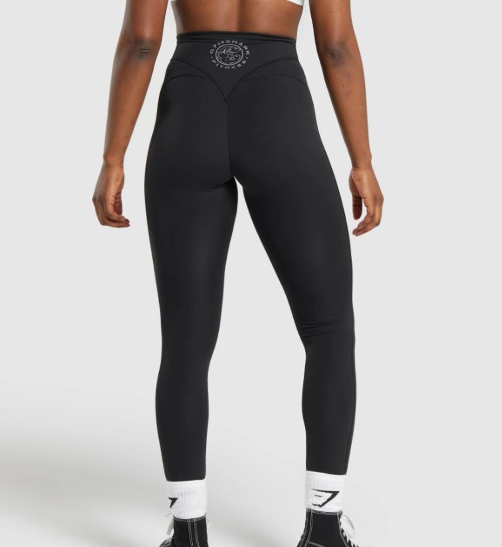 Gymshark Legacy Leggings Tall - Sz Large Black 31"